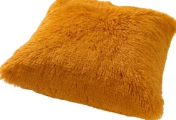 Dutch Decor Dekokissen Fluffy gelb 45 x 45 x 10 cm