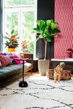 Dutch Decor Dekokissen Lewis lila 30 x 50 cm