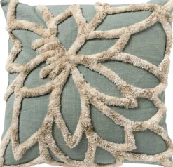 Dutch Decor Dekokissen Livia grün 45 x 45 x 5 cm