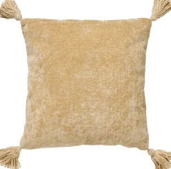 Dutch Decor Dekokissen Nino beige 45 x 45 x 22 cm
