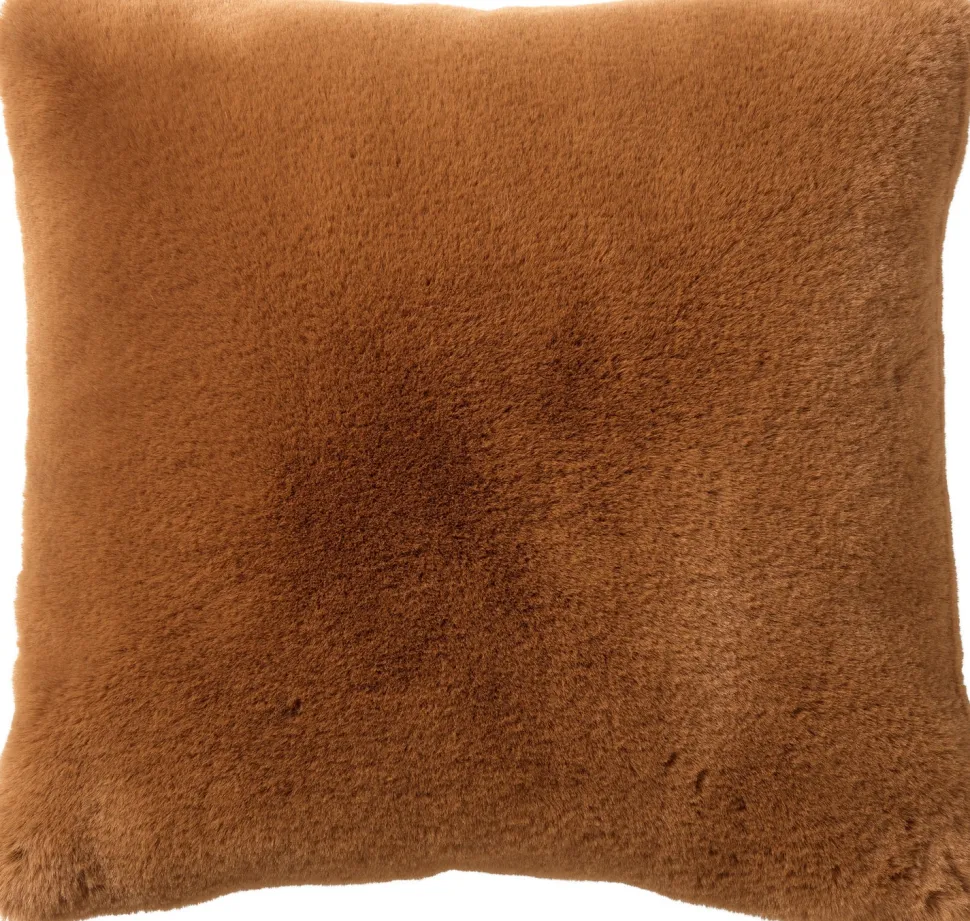 Dutch Decor Dekokissen Zaya braun 45 x 45 x 22 cm