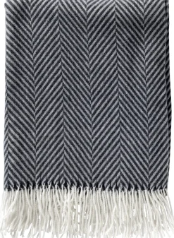 Dutch Decor Plaid Josefien grau 140 x 180 cm