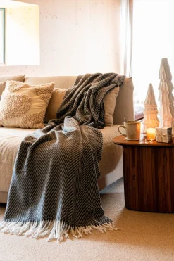 Dutch Decor Plaid Josefien blau 140 x 180 cm