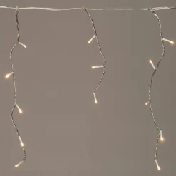 Eisregen Lichterkette Basis-Set 4m 96 LEDs warmweiß