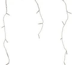 Eisregen Lichterkette Ergänzungsset mit 96 LEDs warmweiß 4 m