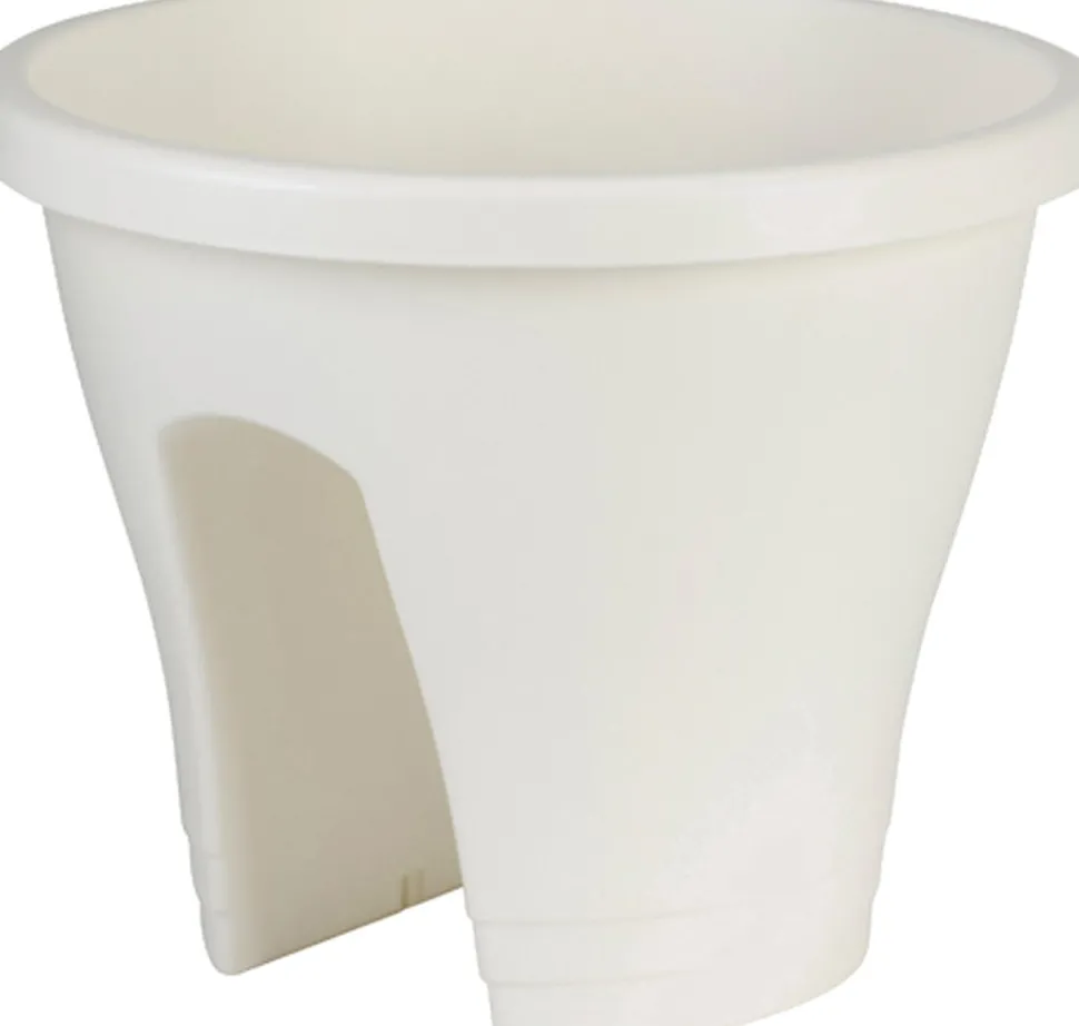 Elho Balkonkasten Corsica weiß D 29 H 23,8 cm