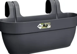 Elho Balkonkasten Vibia Easyhanger anthrazit 46 x 24,1 x 26,5 cm