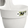 Elho Balkonkasten Vibia Easyhanger weiß 20,5 x 24,1 x 26,5 cm