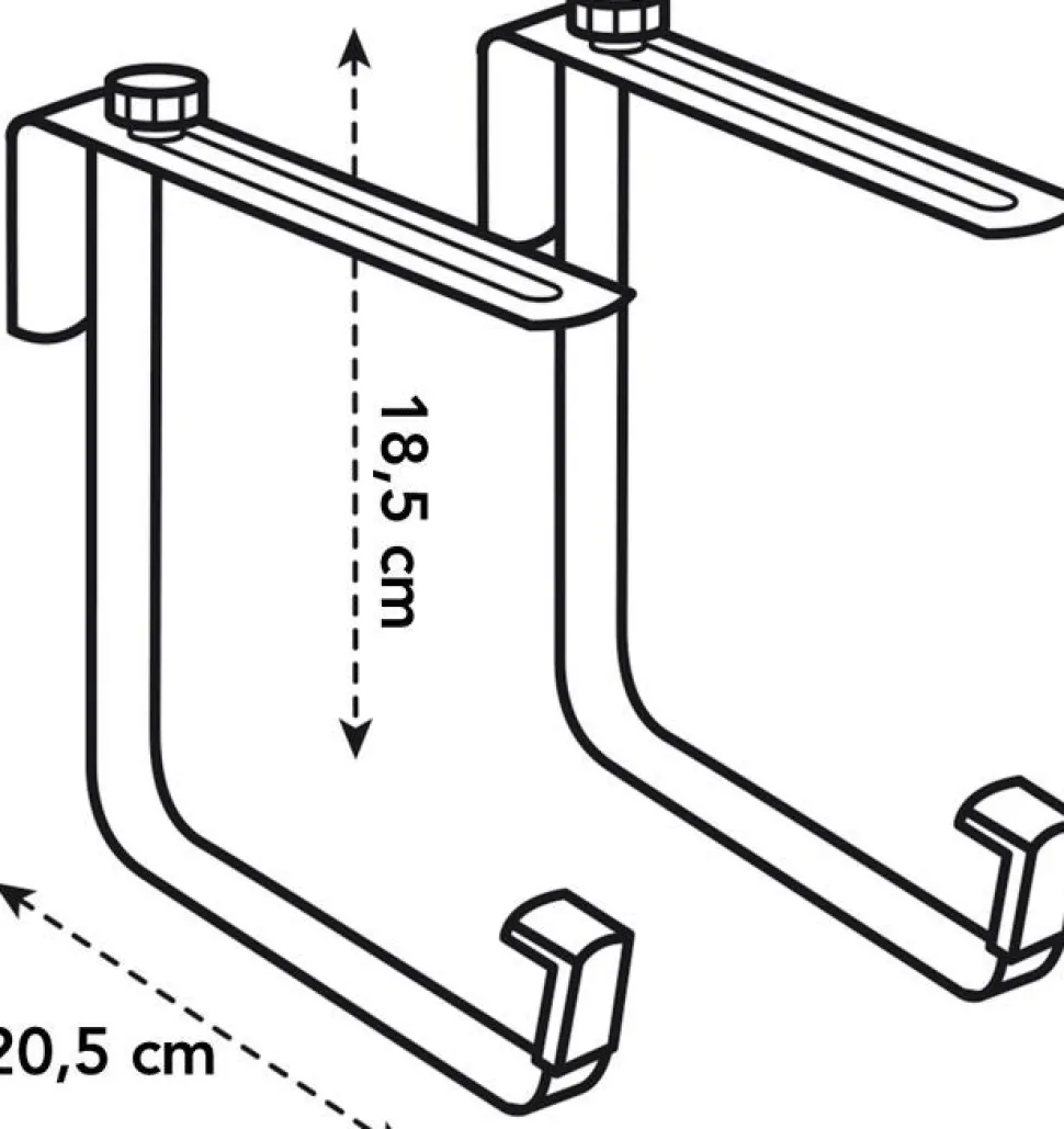 Elho Barcelona Balkonkastenhalter Metall anthrazit