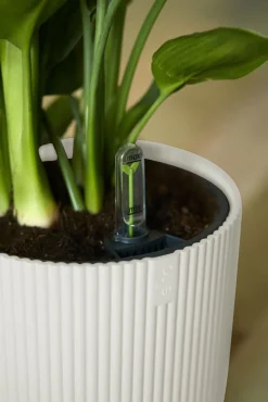 Elho Blumentopf Vibes D 18,3 cm H 16,8 cm weiß