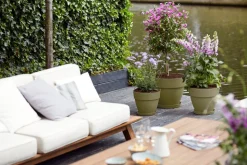 Elho Blumentopf Vibia Campana grün D 30 H 25 cm