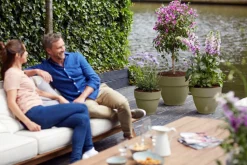 Elho Blumentopf Vibia Campana grün D 30 H 25 cm