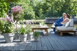 Elho Blumentopf Vibia Campana grau D 25 H 21 cm