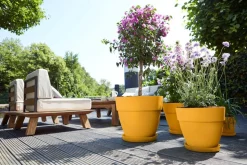 Elho Blumentopf Vibia Campana gelb D 30 H 26 cm