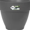 Elho Blumentopf Vibia Campana anthrazit D 30 H 25,3 cm
