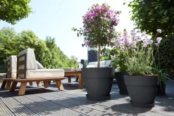 Elho Blumentopf Vibia Campana anthrazit D 30 H 25,3 cm