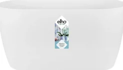 Elho Brussels Orchideenschale Duo weiß 25 x 13 x 12,6 cm