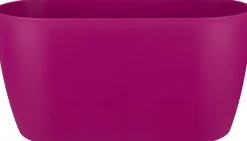 Elho Brussels Orchideenschale Duo fuchsia 25 x 13 x 12,6 cm