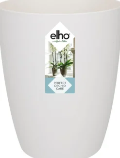Elho Brussels Orchideentopf weiß D 12,7 H 15,2 cm