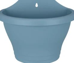 Elho Corsica Wandblumentopf blau 25 x 17 x 19 cm