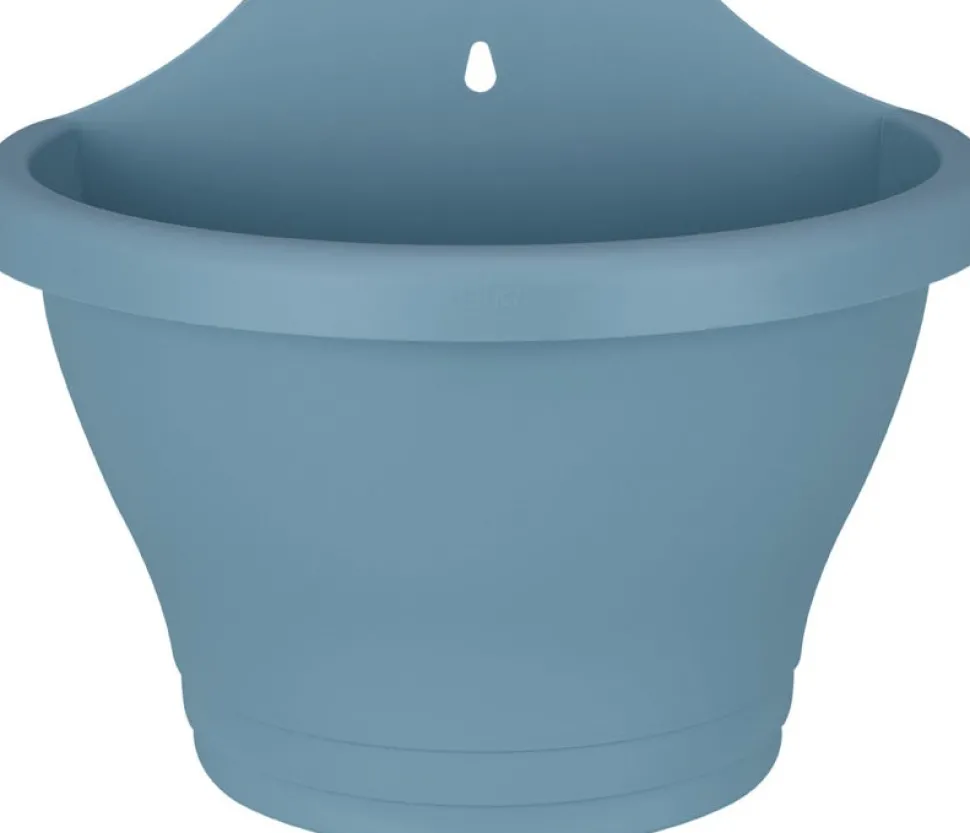 Elho Corsica Wandblumentopf blau 25 x 17 x 19 cm