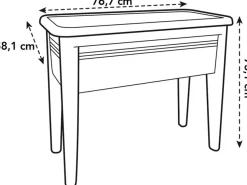 Elho green basics Anzuchtkasten XXL schwarz 75,5 x 56,3 x 73,3 cm
