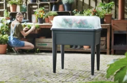 Elho green basics Anzuchtkasten XXL schwarz 75,5 x 56,3 x 73,3 cm