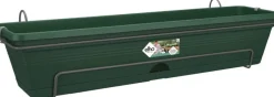 Elho green basics Balkonkasten all-in-one 69,2 x 25,7 x 16,7 cm grün