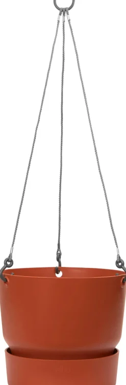 Elho Hängetopf Greenville braun D 23,5 H 20,5 cm