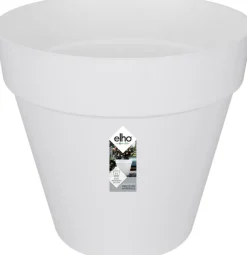 Elho Loft Urban Blumentopf mit Rollen 50 cm weiß