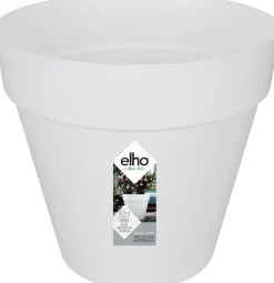 Elho Loft Urban Blumentopf D 25 cm H 22 cm weiß