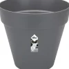 Elho Loft Urban Blumentopf mit Rollen 50 cm anthrazit