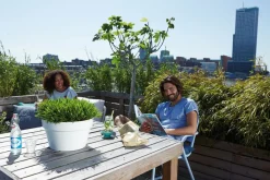 Elho Loft Urban Pflanzschale 35 cm weiß