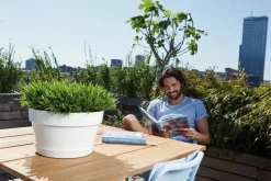 Elho Loft Urban Pflanzschale 35 cm weiß