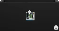 Elho Pflanzkübel Vivo 39 x 78 x 37,5 cm schwarz