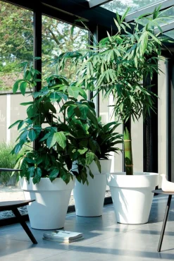 Elho Pure Blumentopf weiß D 40 cm