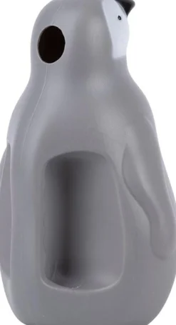 Esschert Design Gießkanne Pinguin 1,4 l grau