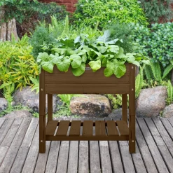 Esschert Design Hochbeet braun 78,8 x 40,6 x 78 cm