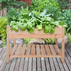 Esschert Design Hochbeet natur 118,8 x 78,8 x 78 cm