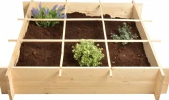 Esschert Design Kastenbeet 100 x 100 x 13,7 cm