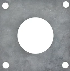 Esschert Design Spechtschutz-Platte Kohlmeise D 32 mm