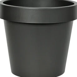 Everydays by Intratuin Blumentopf Freek anthrazit D 25 H 22 cm