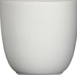 Everydays by Intratuin Blumentopf D 28 cm H 25 cm weiß matt