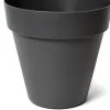 Everydays by Intratuin Blumentopf Danielle anthrazit D 34 H 33 cm
