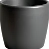 Everydays by Intratuin Blumentopf Mario anthrazit D 45 H 39,5 cm