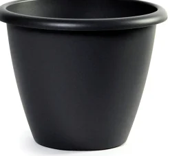 Everydays by Intratuin Blumentopf Louis schwarz D 40 H 32 cm