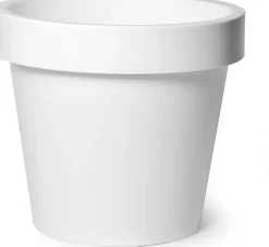 Everydays by Intratuin Blumentopf Freek weiß D 25 H 22 cm