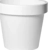 Everydays by Intratuin Blumentopf Freek weiß D 40 H 35 cm
