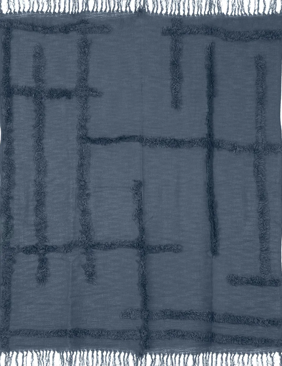 Everydays by Intratuin Decke Filip blau 180 x 130