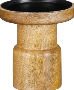 Everydays by Intratuin Kerzenständer Lissy naturell D 10 H 13 cm